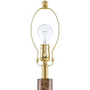   Stacked Marble Tube Table Lamp | Oroa.com