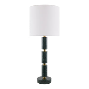   Stacked Marble Tube Table Lamp | Oroa.com