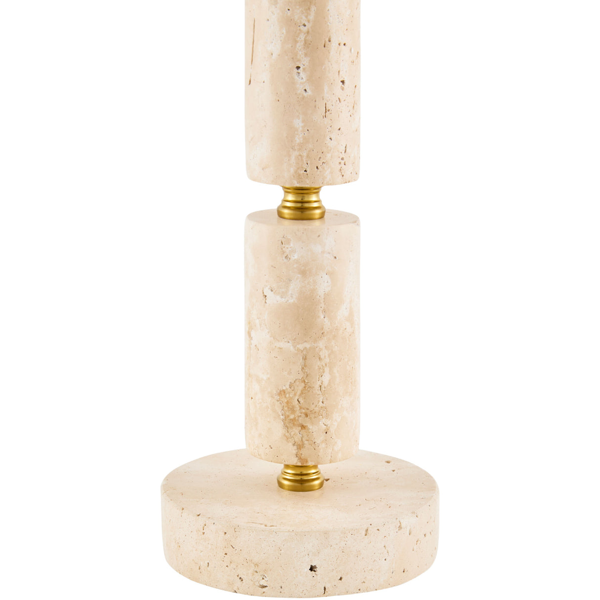   Stacked Marble Tube Table Lamp | Oroa.com