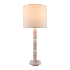   Stacked Marble Tube Table Lamp | Oroa.com