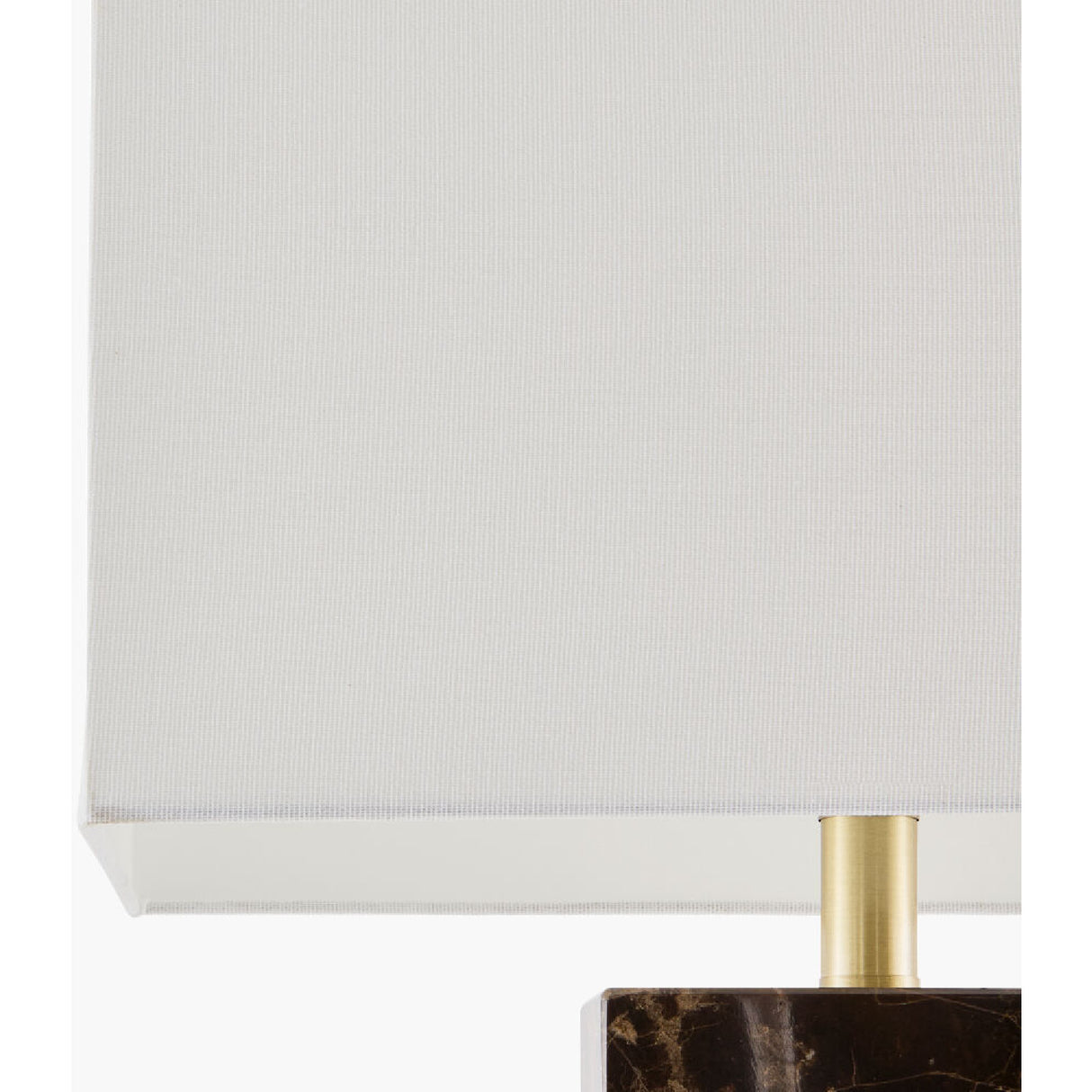   Rectangular Brushed Marble Table Lamp | Oroa.com