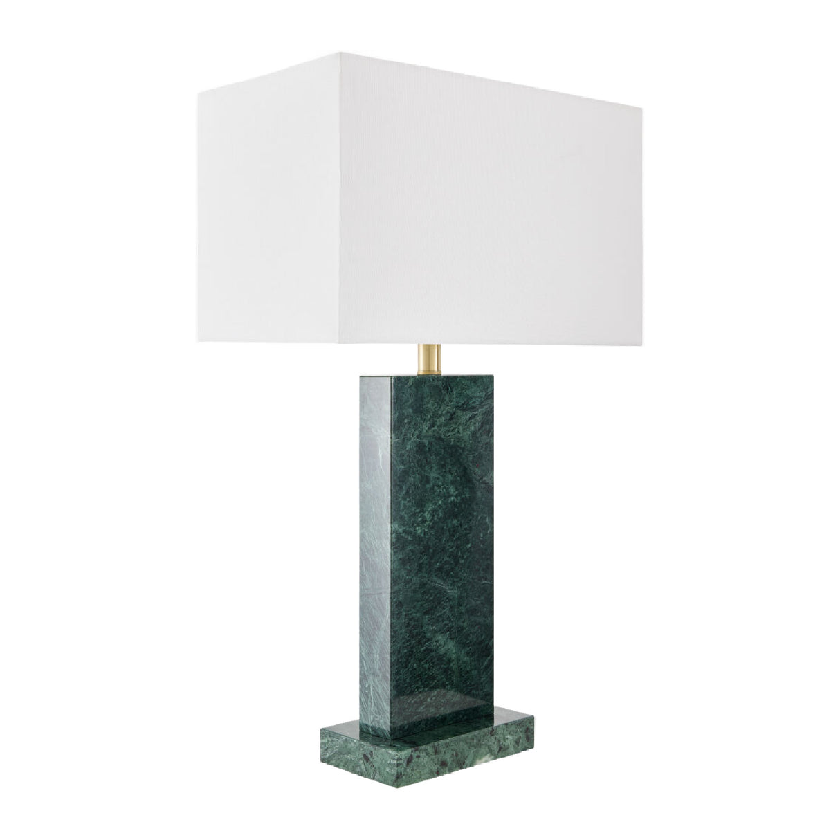   Rectangular Brushed Marble Table Lamp | Oroa.com