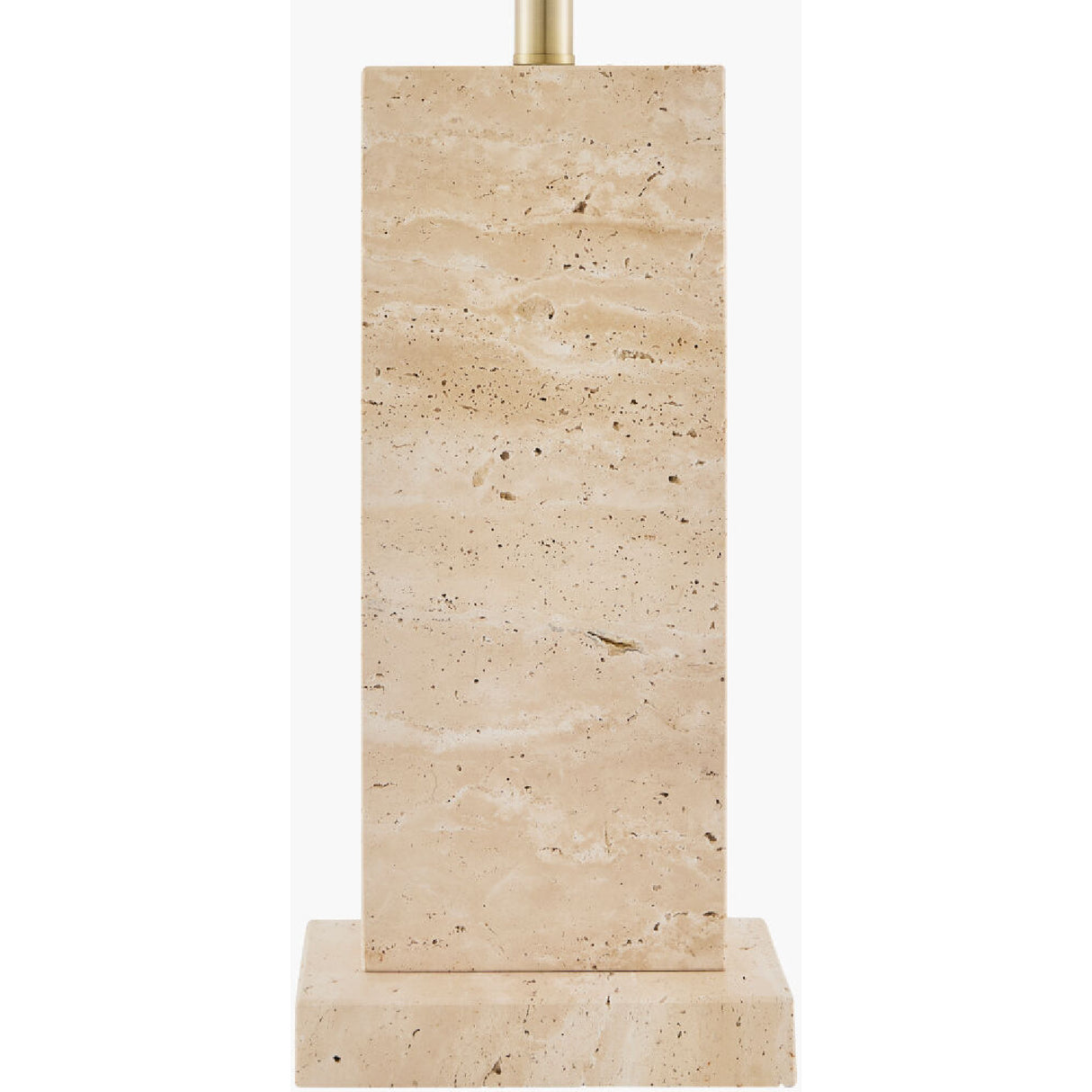   Rectangular Brushed Marble Table Lamp | Oroa.com