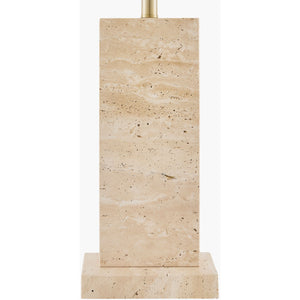   Rectangular Brushed Marble Table Lamp | Oroa.com