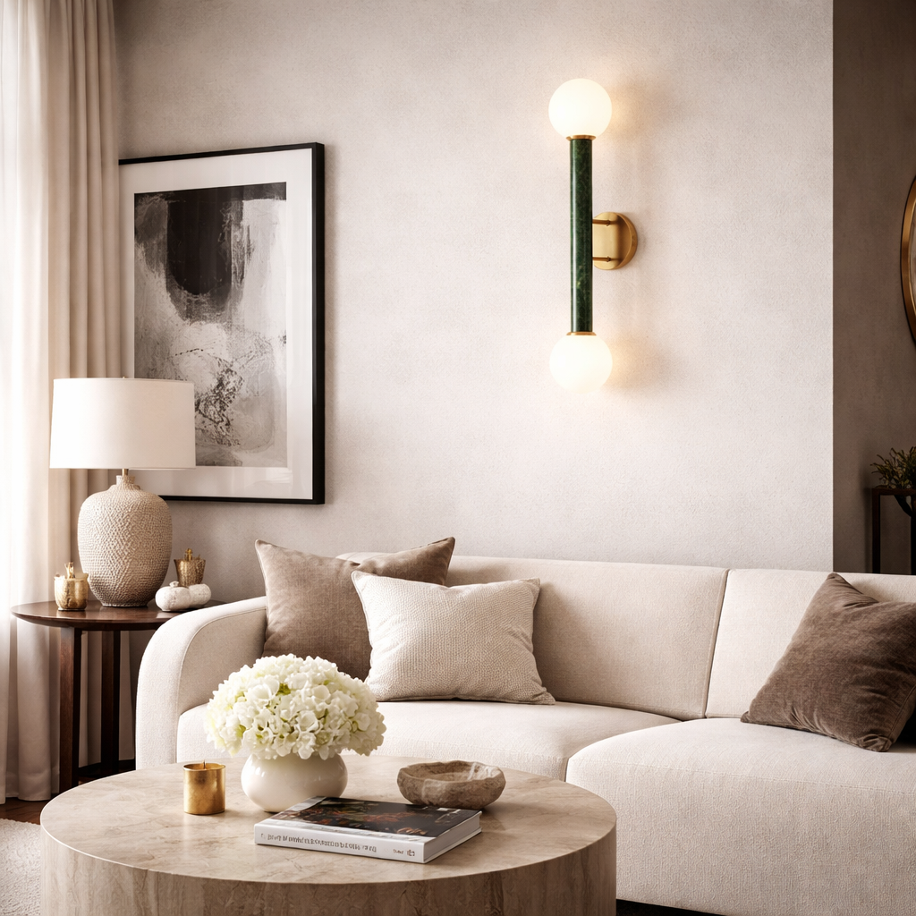   Stone Tube 2-Light Wall Lamp | Oroa.com