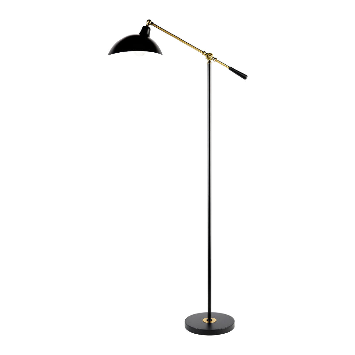   Black Metal Accent Floor Lamp | Oroa.com