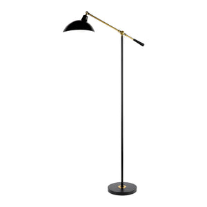   Black Metal Accent Floor Lamp | Oroa.com
