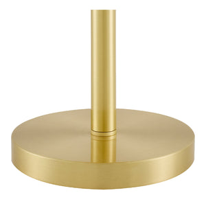   Beige Linen Empire Table Lamp | Oroa.com