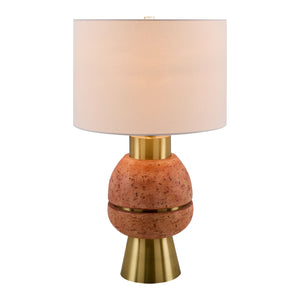   Modern European furniture - Textured Stacked Base Table Lamp - www.oroa.com | Oroa.com