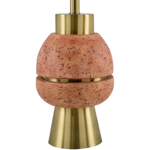   Modern European furniture - Textured Stacked Base Table Lamp - www.oroa.com | Oroa.com
