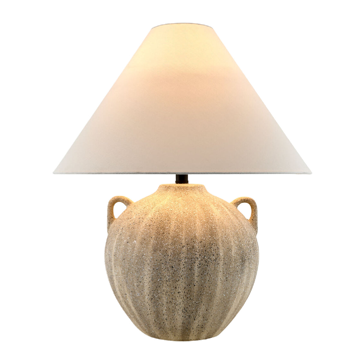   Rounded Ceramic Table Lamp | Oroa.com