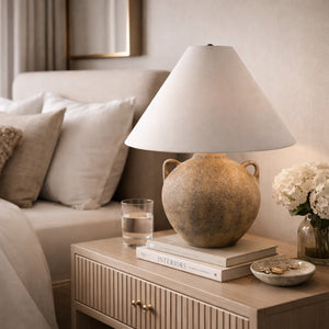   Rounded Ceramic Table Lamp | Oroa.com