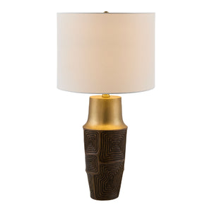   Painted Gold Accent Table Lamp | Oroa.com
