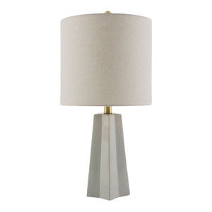   Modern European furniture - Faceted Ceramic Accent Table Lamp - www.oroa.com | Oroa.com