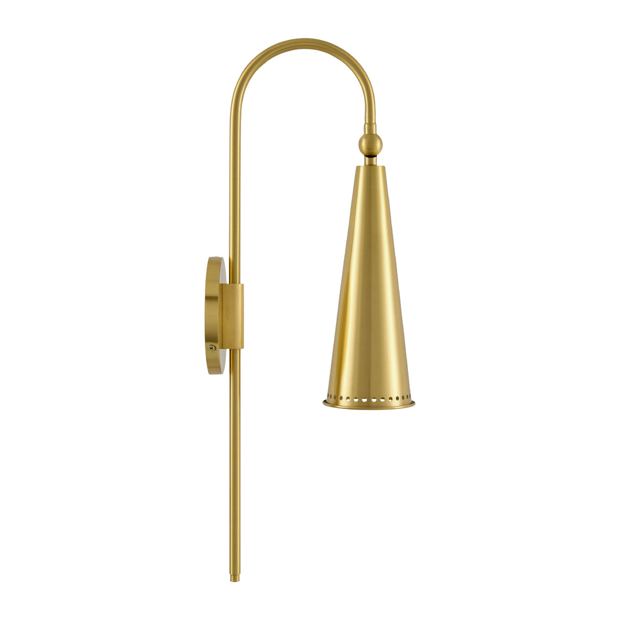  Modern European furniture - Gold Conical Wall Lamp - www.oroa.com | Oroa.com