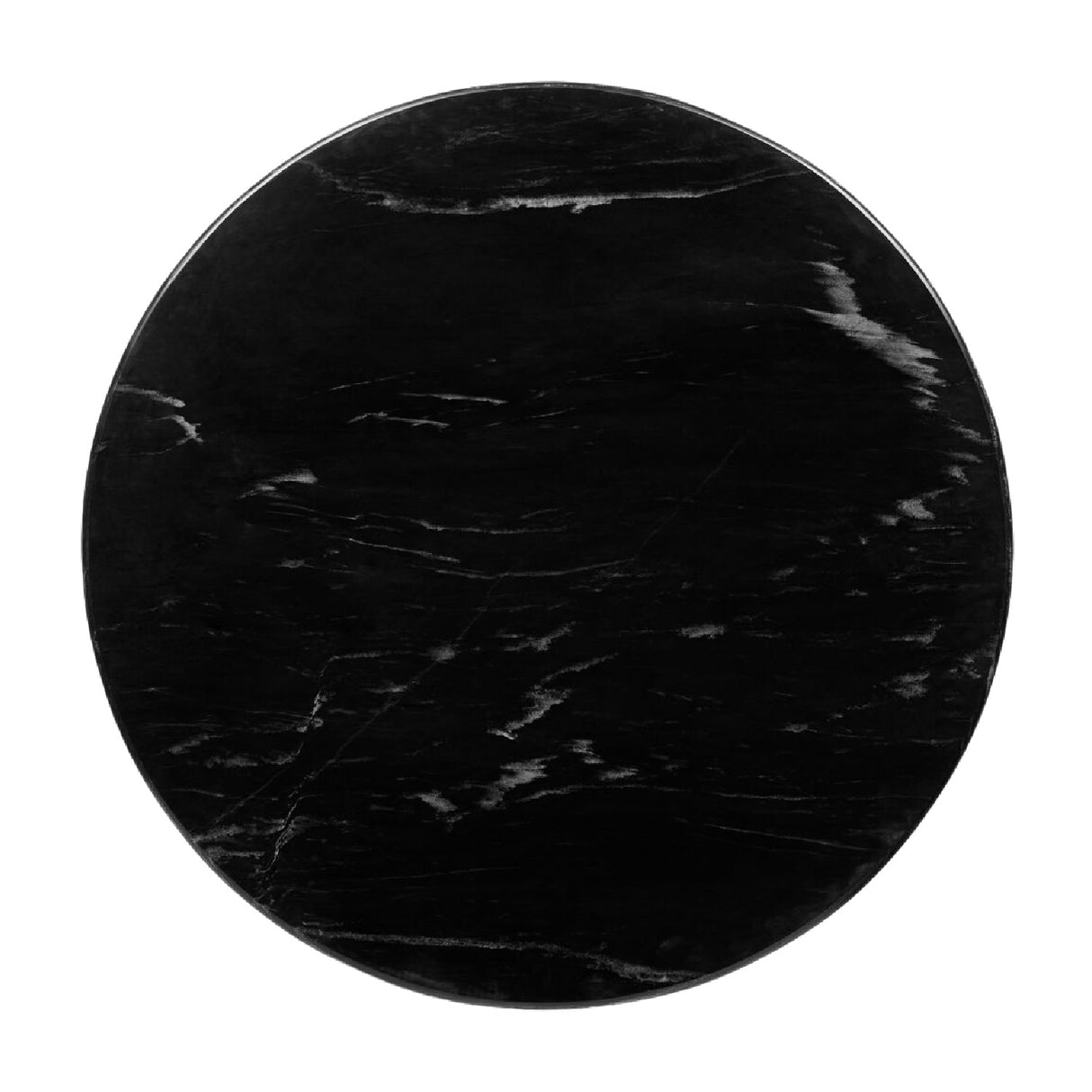   Reeded Wood Marble End Table | Oroa.com