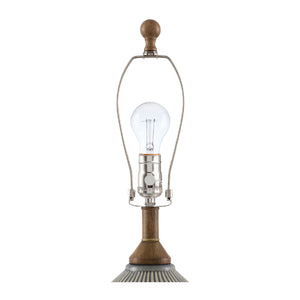   Modern European furniture - Reeded Glazed Ceramic Table Lamp - www.oroa.com | Oroa.com