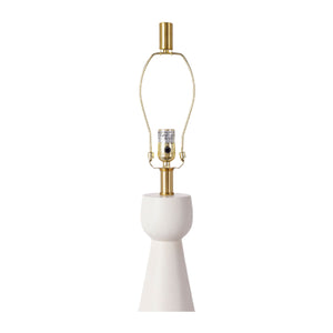  White Conical Base Table Lamp | Oroa.com