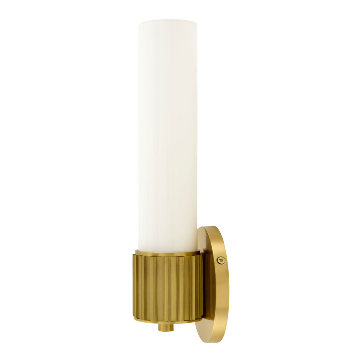   Modern European furniture - Cylindrical White Glass Wall Lamp S - www.oroa.com | Oroa.com