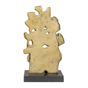   Modern European furniture - Antique Gold Abstract Sculpture - www.oroa.com | Oroa.com
