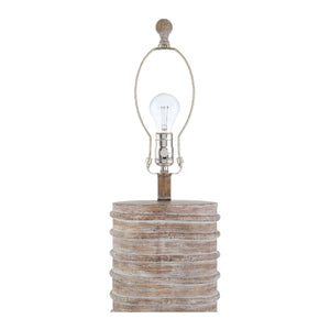   Beige Linen Accent Floor Lamp | Oroa.com