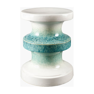   Modern European furniture - Two-Toned Layered Ceramic Garden Stool - www.oroa.com | Oroa.com