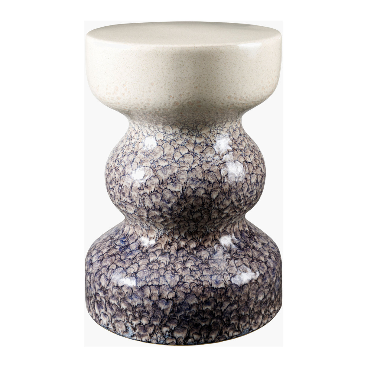   Modern European furniture - Crackled Ceramic Garden Stool - www.oroa.com | Oroa.com