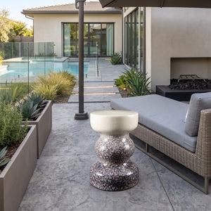   Modern European furniture - Crackled Ceramic Garden Stool - www.oroa.com | Oroa.com