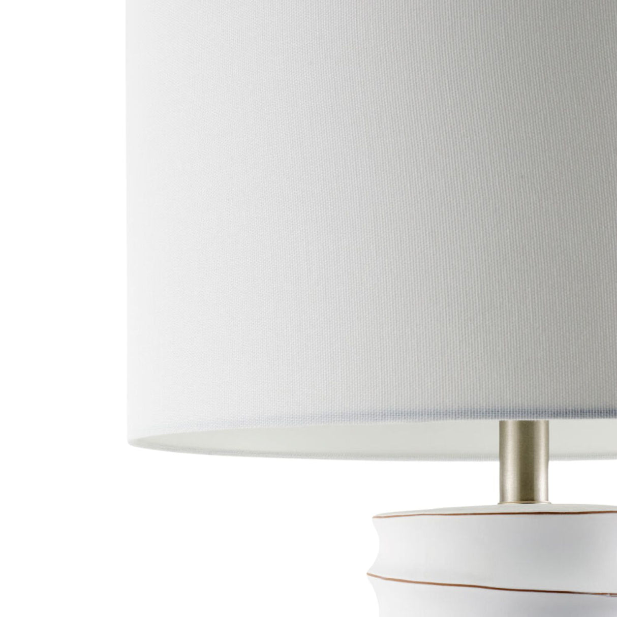   White Accent Table Lamp | Oroa.com