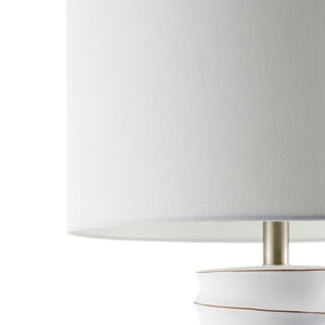  White Accent Table Lamp | Oroa.com