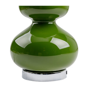   Green Glass Accent Table Lamp | Oroa.com