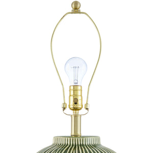   Striped Ceramic Accent Table Lamp | Oroa.com