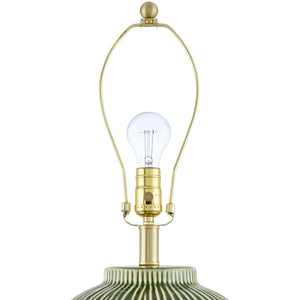   Striped Ceramic Accent Table Lamp | Oroa.com