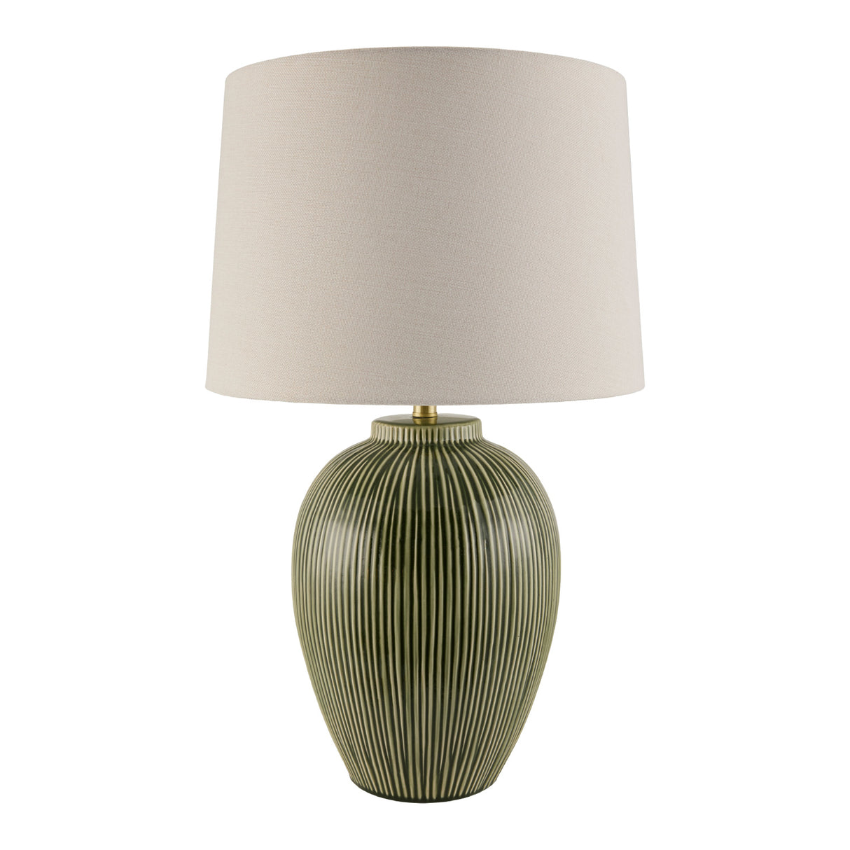   Striped Ceramic Accent Table Lamp | Oroa.com