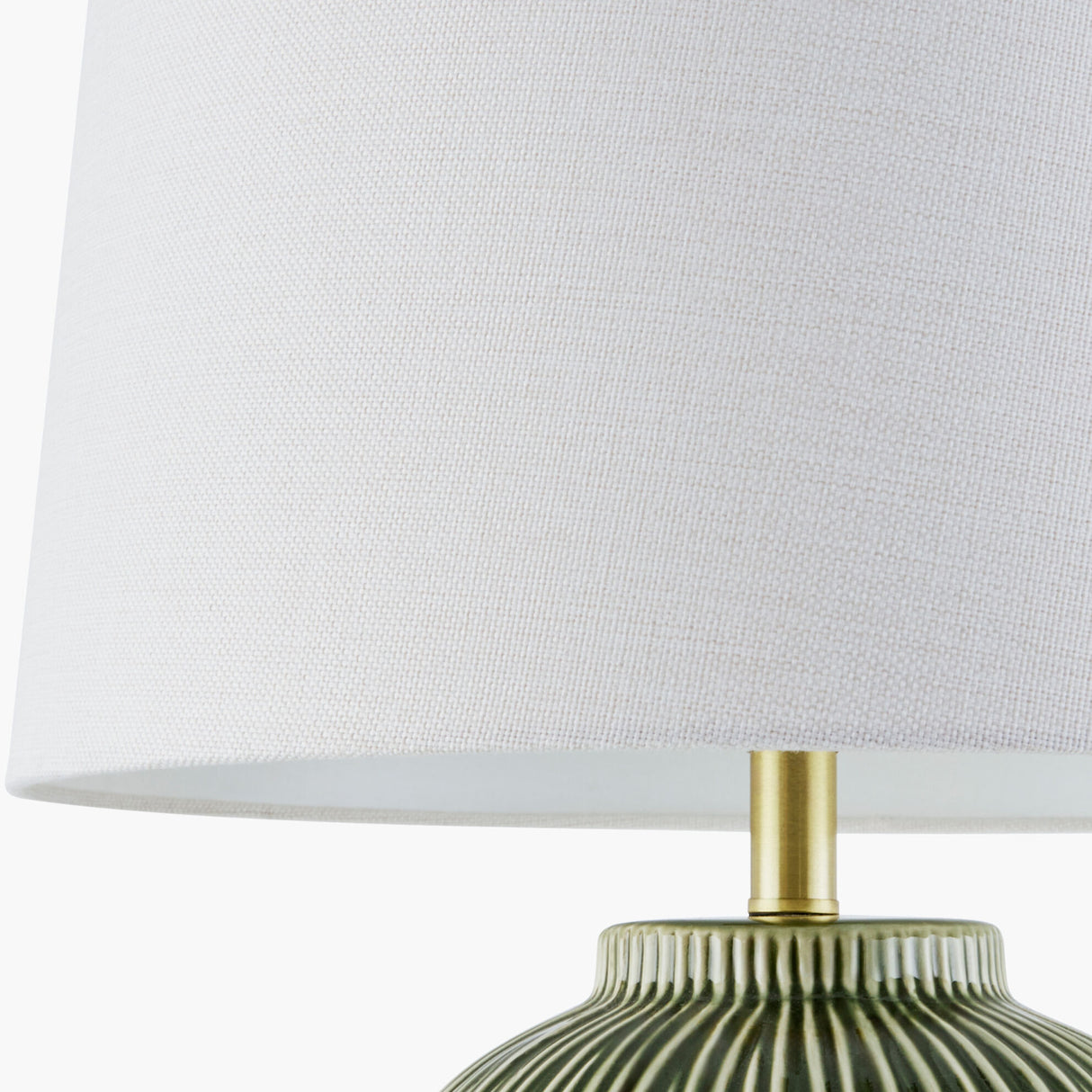   Striped Ceramic Accent Table Lamp | Oroa.com