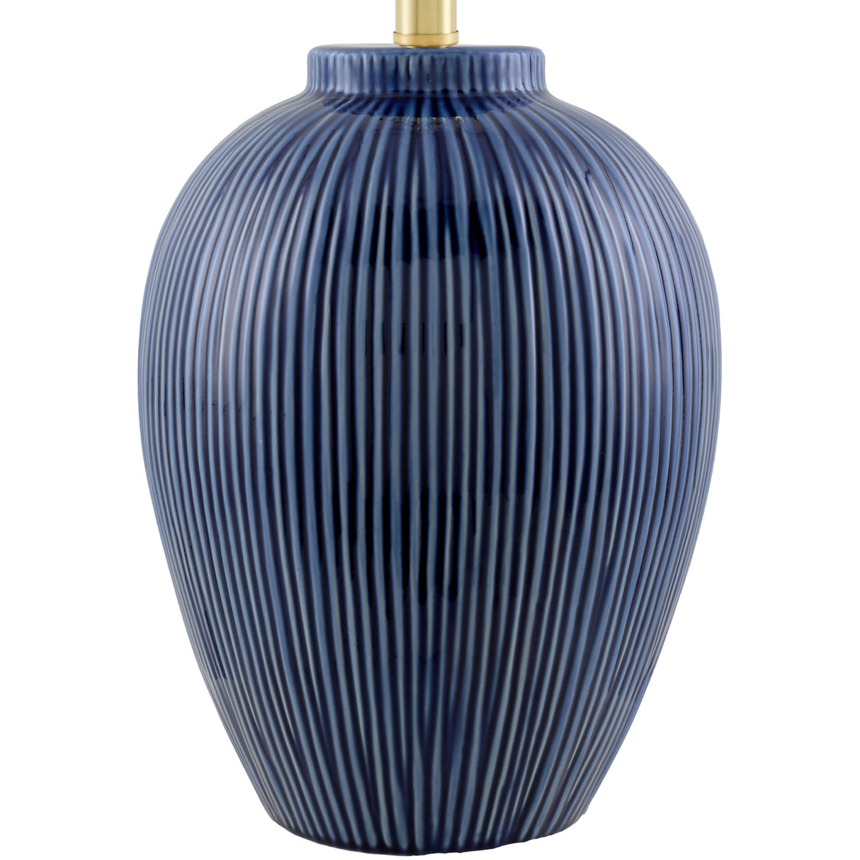   Striped Ceramic Accent Table Lamp | Oroa.com