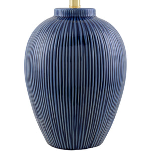   Striped Ceramic Accent Table Lamp | Oroa.com