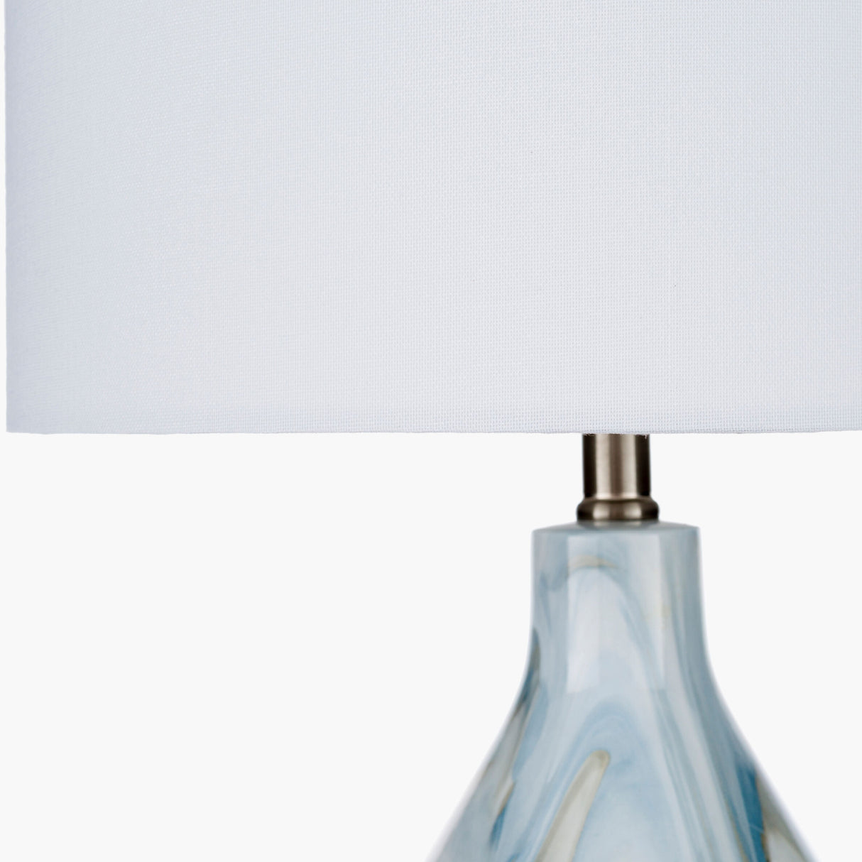   Modern European furniture - Blue Swirl Ceramic Table Lamp - www.oroa.com | Oroa.com