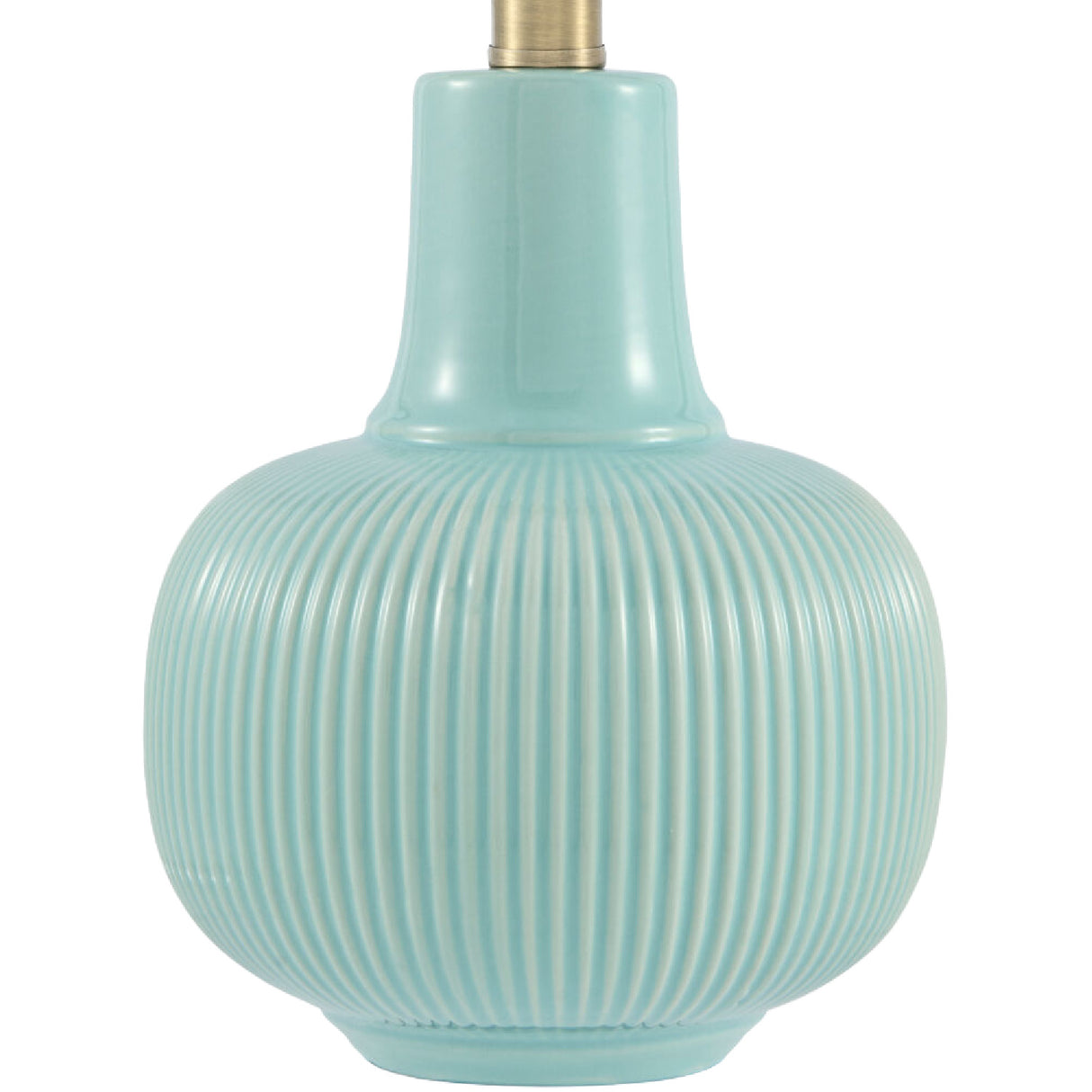   Modern European furniture - Scalloped White Linen Table Lamp - www.oroa.com | Oroa.com