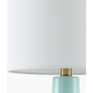   Modern European furniture - Reeded Ceramic Accent Table Lamp - www.oroa.com | Oroa.com