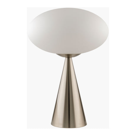   Modern European furniture - Oval White Glass Table Lamp - www.oroa.com | Oroa.com