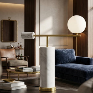   Modern Marble Accent Table Lamp | Oroa.com