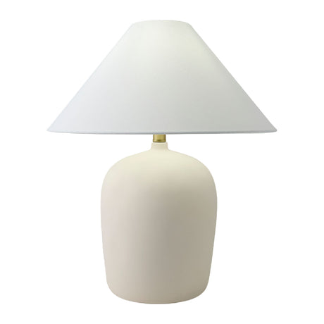   Modern European furniture - White Linen Empire Table Lamp - www.oroa.com | Oroa.com