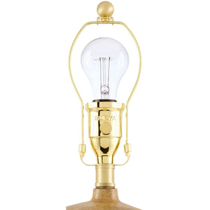   Modern European furniture - White Linen Empire Table Lamp - www.oroa.com | Oroa.com