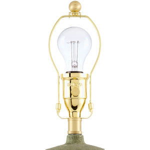   Modern European furniture - White Linen Empire Table Lamp - www.oroa.com | Oroa.com