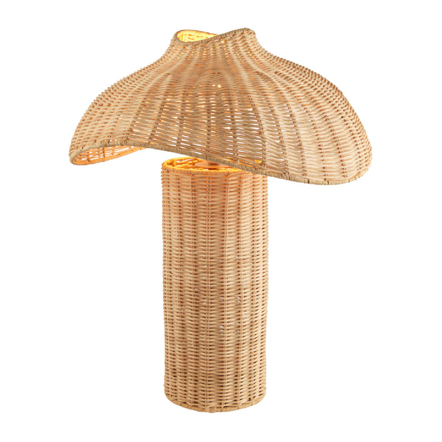 Natural Rattan Accent Table Lamp | Kuda Home Ouen | Oroa.com