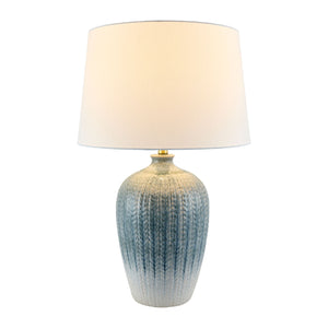   Gradient Blue Ceramic Table Lamp | Oroa.com