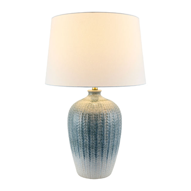 Gradient Blue Ceramic Table Lamp | Kuda Home Owaka | Oroa.com