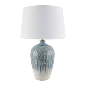   Gradient Blue Ceramic Table Lamp | Oroa.com
