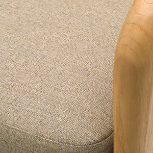   Modern European furniture - Cushioned Teak Outdoor Dining Chair - www.oroa.com | Oroa.com